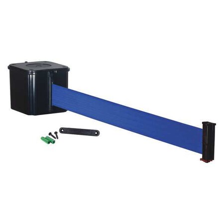 Retractable Belt Barrier,30 ft.,Blue