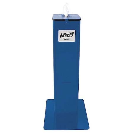 Purell Wiper Dispenser, Floor Stand, 1200 Wipe capacity,  9118-DS