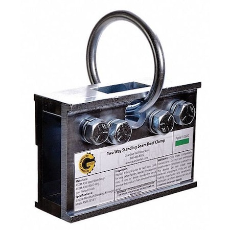 Guardian Two-Way Standing Seam Roof Clamp 10600