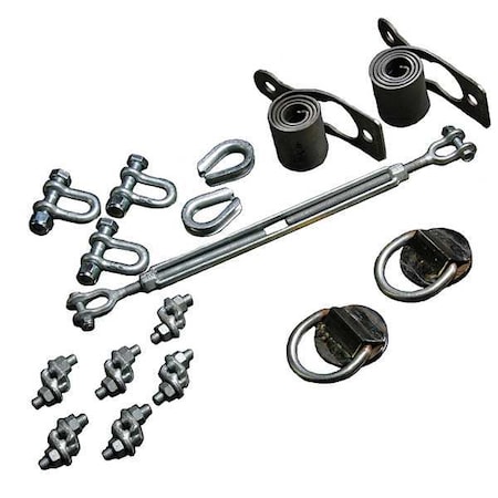 Guardian Lifeline Kit, 60 ft., Silver 15075