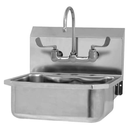Sani-Lav Hand Sink, With Faucet, 19 In. L, 18 In. W 505FL
