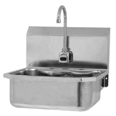 Sani-Lav Hand Sink, With Faucet, 19 In. L, 18 In. W ESB2-505L