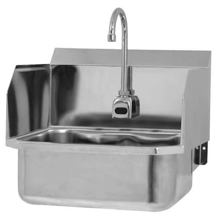 Sani-Lav Hand Sink, With Faucet, 19 In. L, 18 In. W ESB2-507L