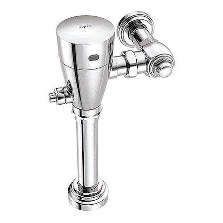 Moen Toilet Automatic Flush Valve, 1.6 gpf gpf, Polished Chrome, 1 in, 1 1/2 in Spud Coupling 8310