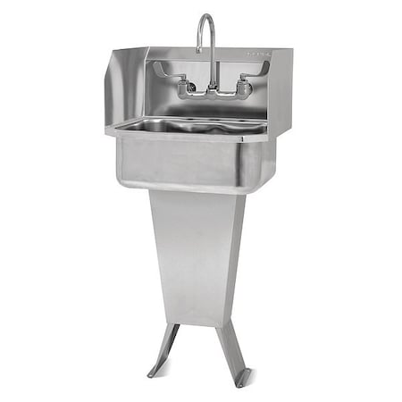 Sani-Lav Hand Sink, With Faucet, 19 In. L, 18 In. W 503FL