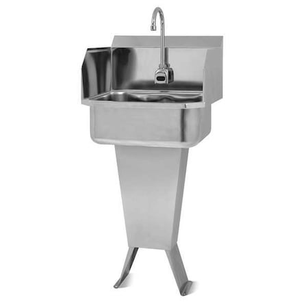 Sani-Lav Hand Sink, With Faucet, 19 In. L, 18 In. W ES2-503L