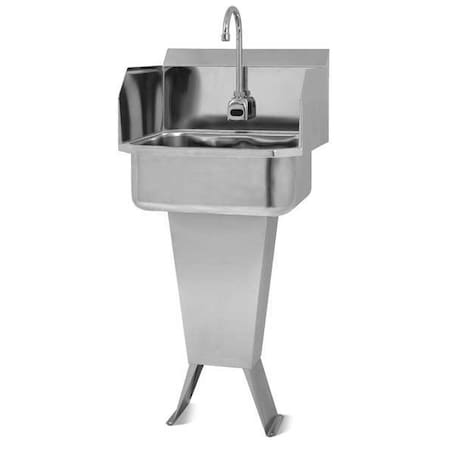 Sani-Lav Hand Sink, With Faucet, 19 In. L, 18 In. W ESB2-503L