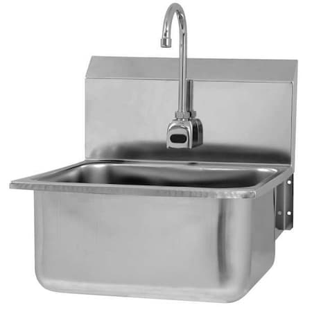 Sani-Lav Hand Sink, With Faucet, 21 In. L, 20 In. W ES2-525L