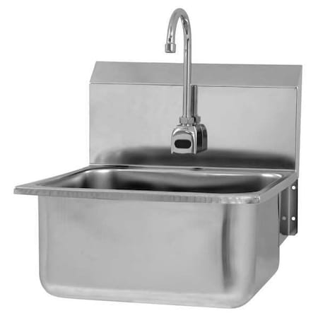 Sani-Lav Hand Sink, With Faucet, 21 In. L, 20 In. W ESB2-525L
