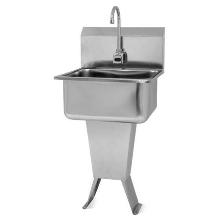 Sani-Lav Hand Sink, With Faucet, 21 In. L, 20 In. W ES2-521L