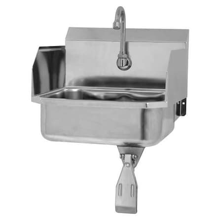 Sani-Lav Hand Sink, 16 In. L, 15-1/4 In. W, 13 In. H 607L
