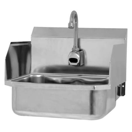 Sani-Lav Hand Sink, 16 In. L, 15-1/4 In. W, 13 In. H ESB2-607L