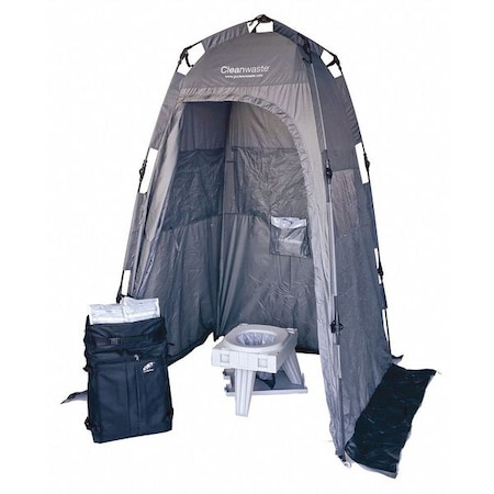 Cleanwaste Portable Toilet System, Wt. 20 lb D115SYB