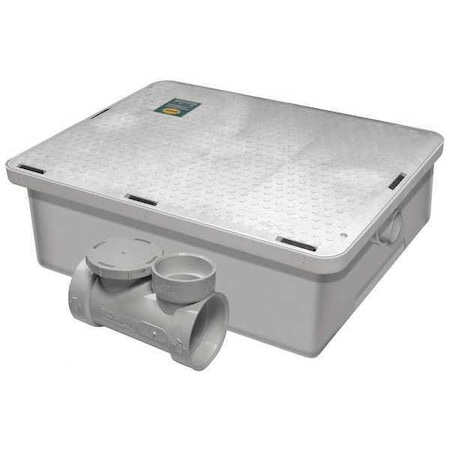 Endura Interceptor Grease Interceptor, 2" Pipe Dia., Thermoplastic 3925A02LO