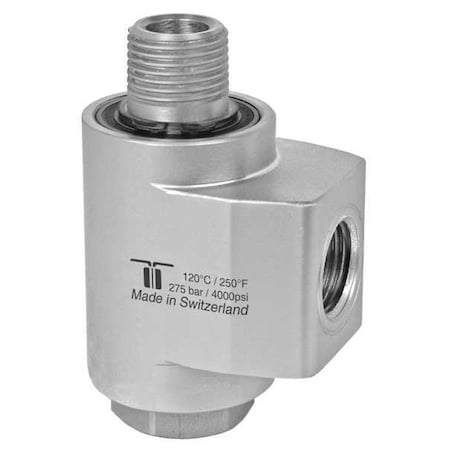 Mosmatic Rotary Union, WDBL Swivel, NPTFxNPTM, 3/8In 43.262