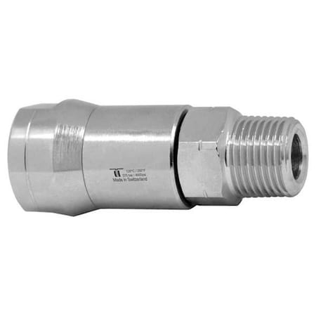 Mosmatic Rotary Union, DGS Swivel, FNPT xMNPT, 3/8In 30.153