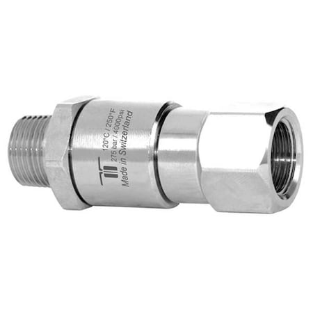 Mosmatic Rotary Union, DGV Swivel, NPTM xNPTF, 1/2In 32.864