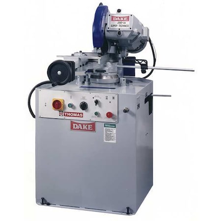 Dake Semi Auto Cold Saw, 220 V, 3 PH, 14 In 974355-2