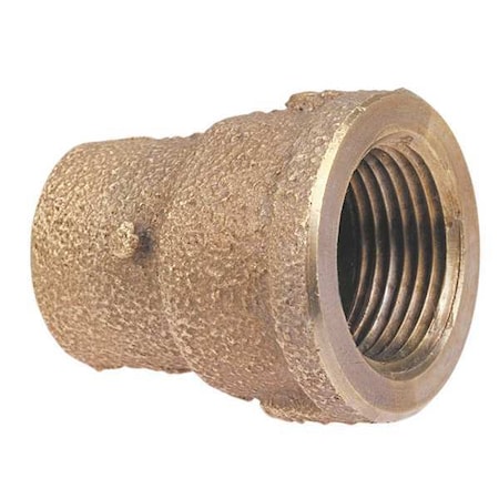 Nibco Reducing Adapter, Low-Lead Cast Bronze 703R-LF 3/4X3/8
