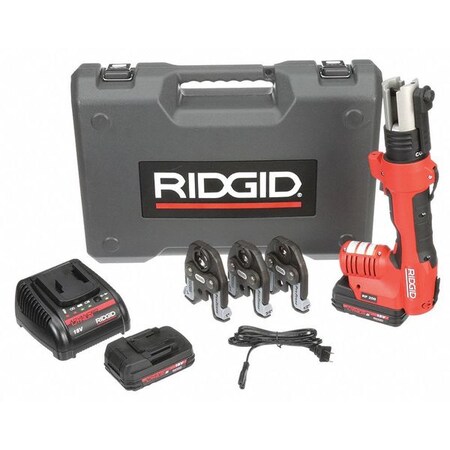 Ridgid Pressing Tool Kit, 1/2" to 1" Pipe 43433