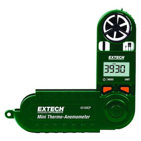 Extech Mini Thermo Anemometer, With Compass 45168CP