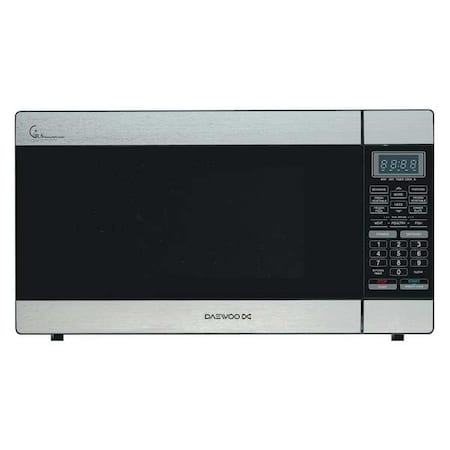 Daewoo Silver Consumer Microwave 1.60 cu ft 1000 Watts 40GR48