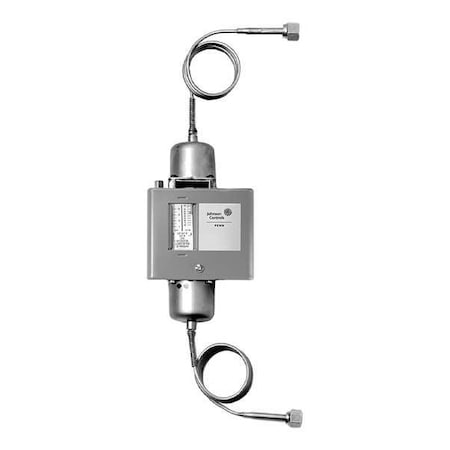 Johnson Controls Differential Pres Control, SPST Close P74BA-1C