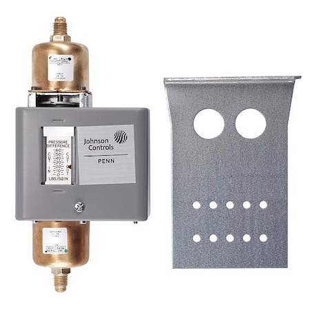 Johnson Controls Differential Pressure Control, SPDT P74FA-5C