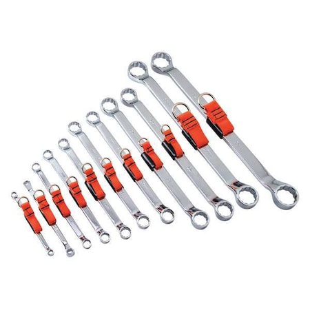 Proto Box End Wrench Set, 6 to 32mm, 11 pcs. J1100S-M-TT