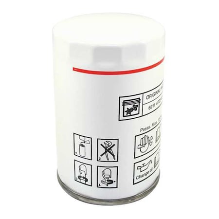 Chicago Pneumatic Oil Filter, For Use mfr.QRS 10, QRS 15 6211472550