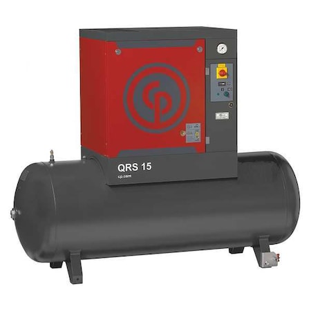 Chicago Pneumatic Rotary Screw Air Compressor, 15HP, 3Ph QRS 15 HP