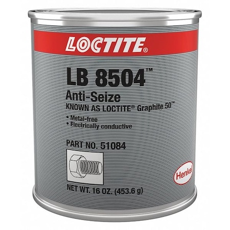 Loctite Lubricant, Graphite, 50 Anti-Seize 234244