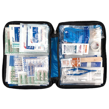 First Aid Only First Aid Kit and Housing, Fabric 130 Components, 50 People Served FAO-428