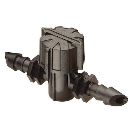 Rain Bird Shut Off Valve, Barbed, PK2 BVAL25-2S