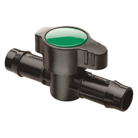 Rain Bird Shut Off Valve, Black BVAL501-S