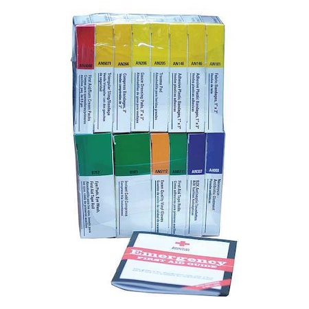 First Aid Only Complete Refill or Kit, Not Applicable Not Applicable, 102 Components, 25 People Served 740016