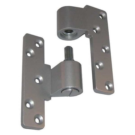 KABA ILCO 1-1/8" W x 5" H Aluminum Pivot Hinge IP-10-LH-AL