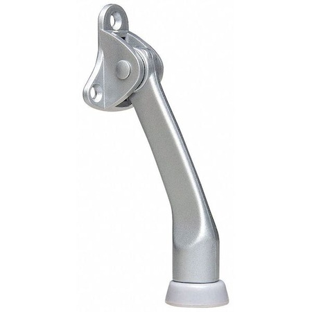 Kaba Ilco Lever Door Holder, Cast Zinc, Sliver, 1-55/64"H x 1-39/64"W IL-KDDH-4-AL
