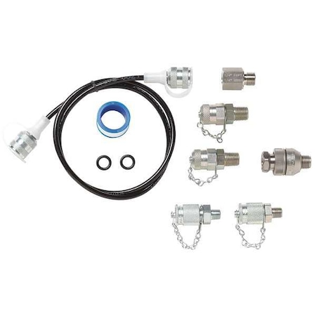 Fluke Pressure Test Hose Kit, 5000 psi, 1/8 NPT FLK-700MTH
