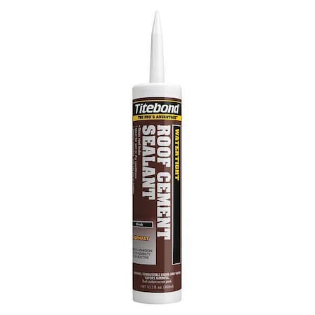 Titebond Sealant, 10.3 oz, Cartridge, Black, Hybrid Base 3211