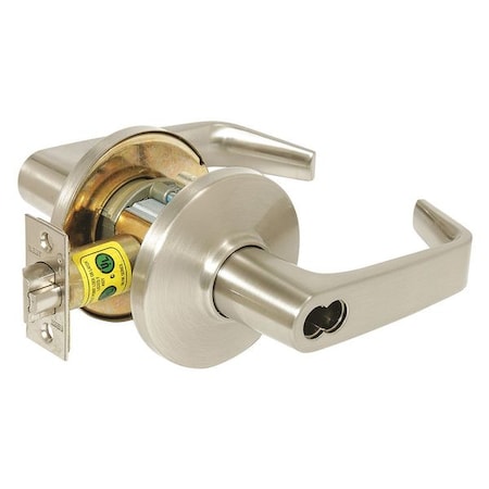 Stanley Security Lever Lockset, Mechanical, Dormitory, Grd.1 9K37T15DS3619