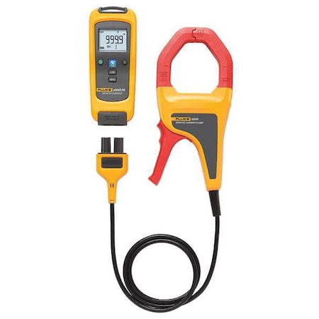 Fluke Digital Clamp Meter, LCD, 2.5 in (64 mm) Jaw Capacity, CAT III 1000V, CAT IV 600V Safety Rating FLK-A3003FC