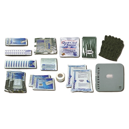 Emi Rapid Response Refill Kit, Plastic Poly Bag, 75 Components, 3 People Served 874