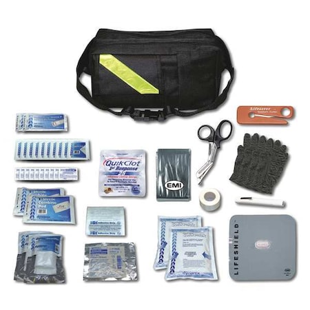Emi Rapid Response PAC, Nylon Bag, 48 Components, 3 People Served 872