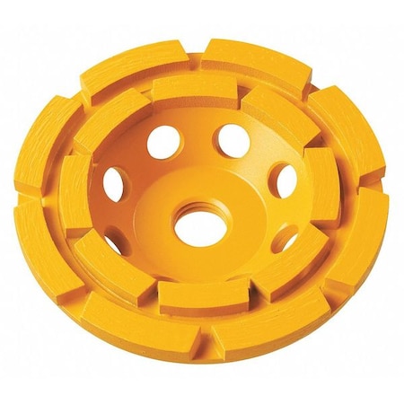 Dewalt 5" XP Double Row Diamond Cup Wheel DW4777