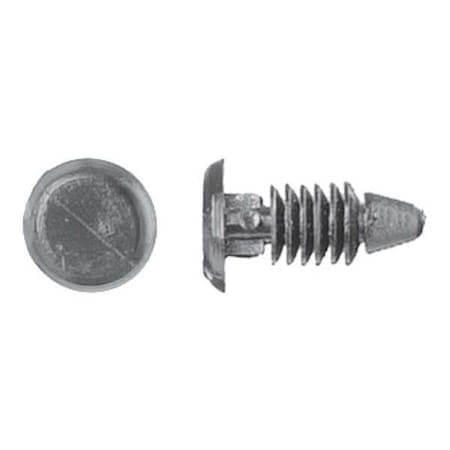 Zoro Select Push-In Rivet, Dome Head, 0.188 in Dia., 1/2 in L, Nylon Body, 25 PK JL-32PK