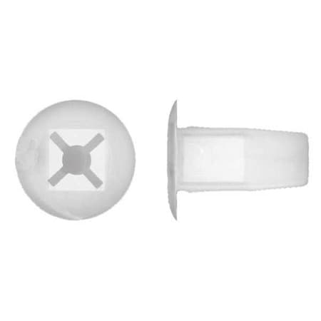 Zoro Select Grommet, 0.314 OD, Nylon, PK25 1572PK