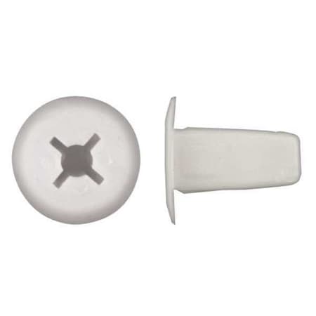 Zoro Select Grommet, 0.334 OD, Nylon, PK25 1576PK
