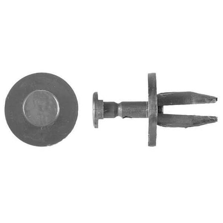 Zoro Select Blind Rivet, Round Head, 0.313 in Dia., 13.5 mm L, Nylon Body, 25 PK 5676PK