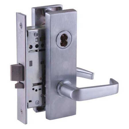 Best Mortise Lockset, Lever, 40H Ser., 40H Escutcheon, Class, Mech. 45H7R15M626